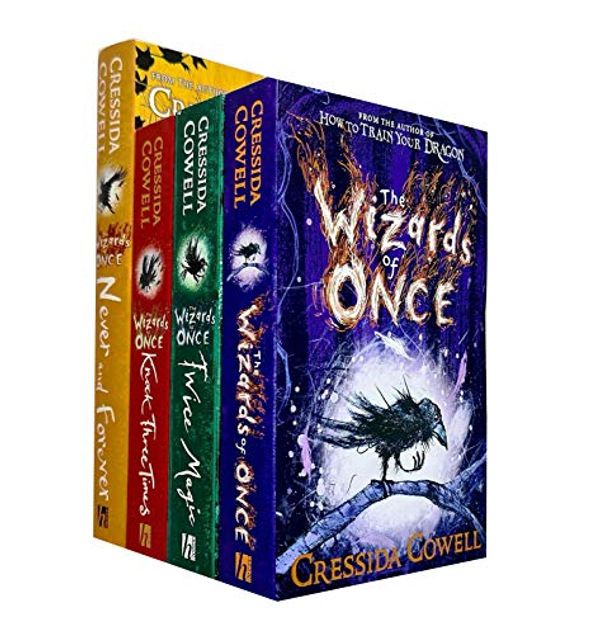 Cover Art for 9789124046415, Wizards of Once Series 4 Books Collection Set By Cressida Cowell (The Wizards of Once, Twice Magic, Knock Three Times, [Hardcover] Never and Forever) by Cressida Cowell