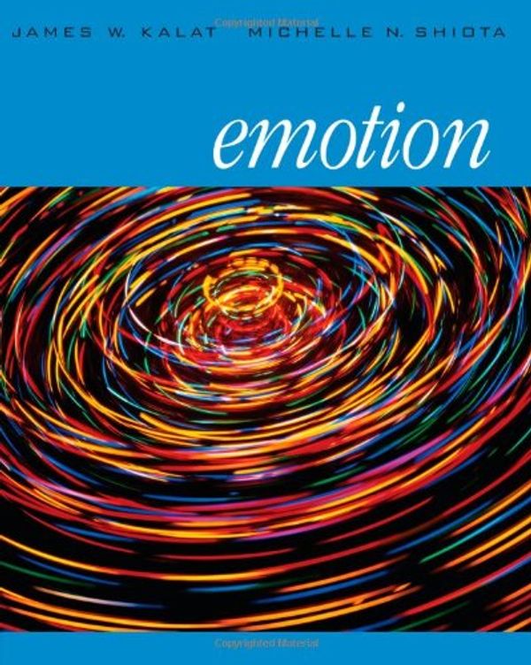 Cover Art for 9780534612184, Emotion by James W. Kalat