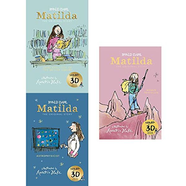 Cover Art for 9789123755127, Roald Dahl's Matilda at 30 collection: chief executive of the british library, astrophysicist, world traveller by Roald Dahl