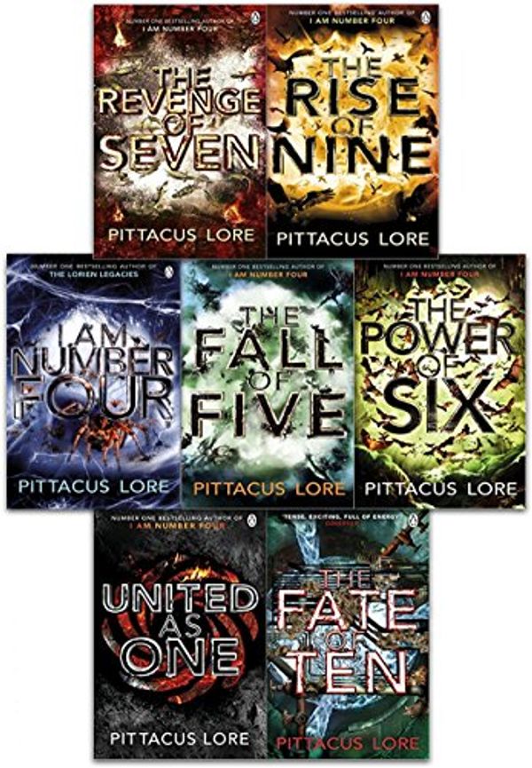 Cover Art for 9789526519951, The Lorien Legacies Series Pittacus Lore Collection 7 Books Set (I Am Number Four, The Power of Six, The Rise of Nine, The Fall of Five, The Revenge of Seven, The Fate of ten) by Pittacus Lore