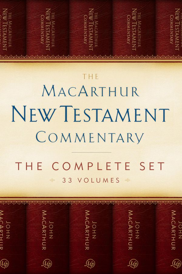 Cover Art for 9780802493521, The MacArthur New Testament Commentary Set of 33 volumes by John MacArthur