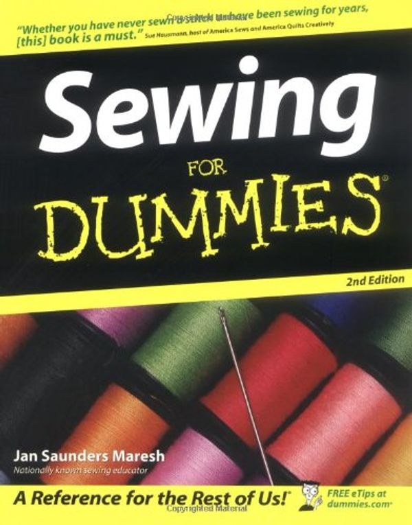 Cover Art for 0785555884779, Sewing for Dummies by Saunders Maresh, Jan