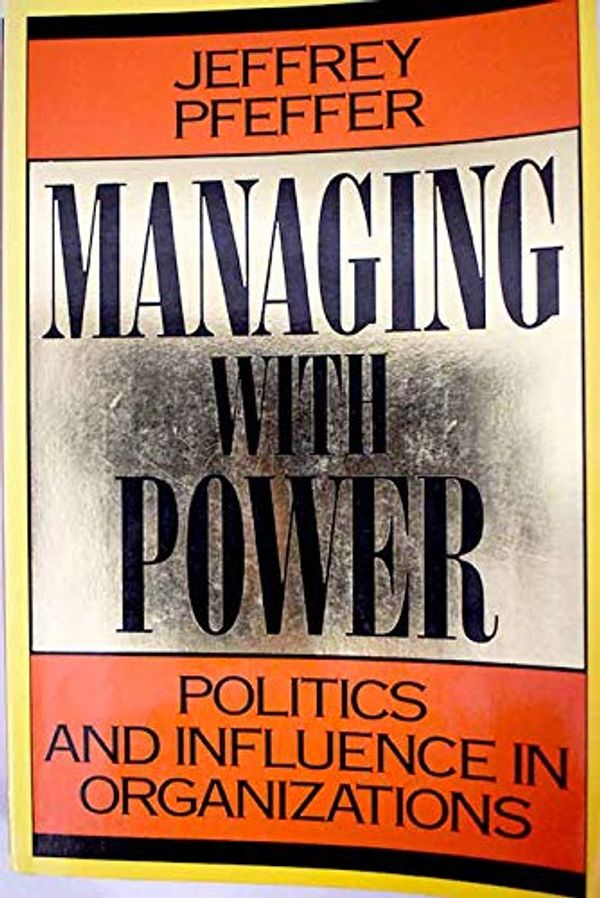 Cover Art for 9780071034524, Managing with Power by Jeffrey Pfeffer