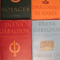 Cover Art for B01DJFMCPI, Diana Gabaldon Book Set (Four Books: The Fiery Cross, Dragonfly in Amber, Drums of Autumn, Voyager) by Diana Gabaldon