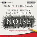 Cover Art for 9783844541144, Noise by Daniel Kahneman, Olivier Sibony, Cass R. Sunstein