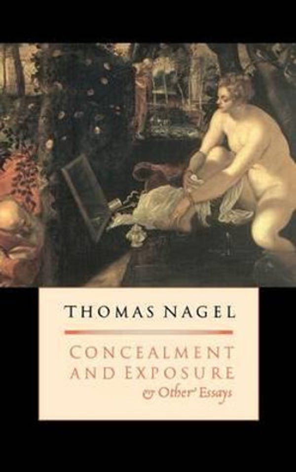 Cover Art for 9780195152937, Concealment and Exposure by Thomas Nagel