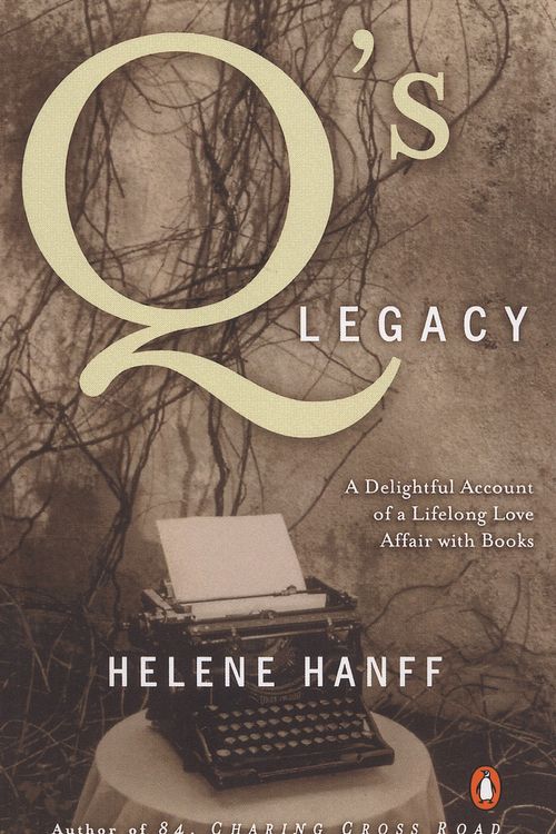 Cover Art for 9780140089363, Q’s Legacy by Helene Hanff