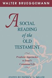 Cover Art for 9780800627348, A Social Reading of the Old Testament by Walter Brueggemann