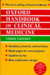 Cover Art for 9780192621153, Oxford Handbook of Clinical Medicine (3rd Edition) by R.a. Hope, Murray Longmore