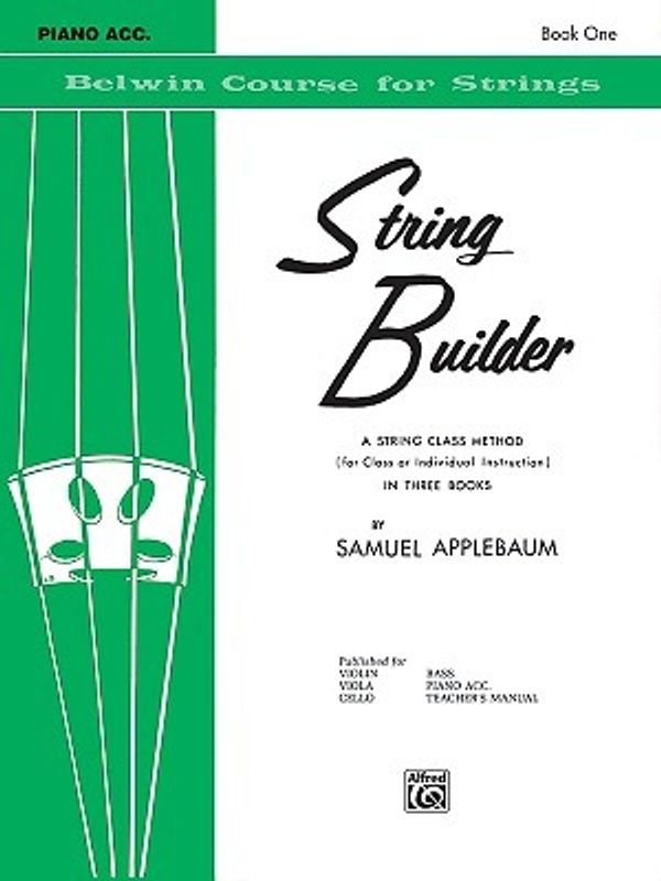 Cover Art for 9780769231501, String Builder, Bk 1 by Samuel Applebaum