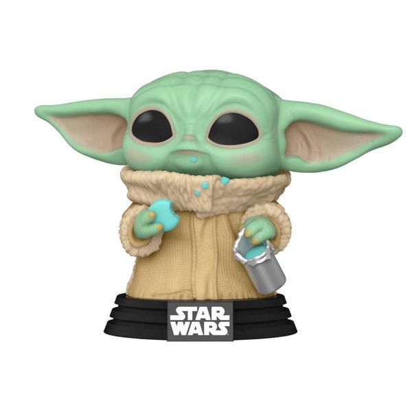 Cover Art for 0889698545310, Funko Pop! Star Wars: The Mandalorian - The Child, Grogu with Cookie by Funko