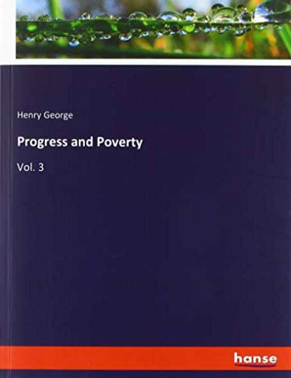 Cover Art for 9783337786717, Progress and Poverty by Henry George