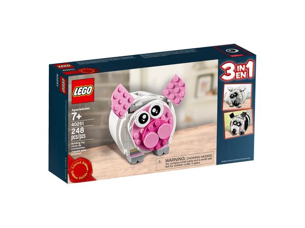 Cover Art for 5702015867450, Mini Piggy Bank Set 40251 by 