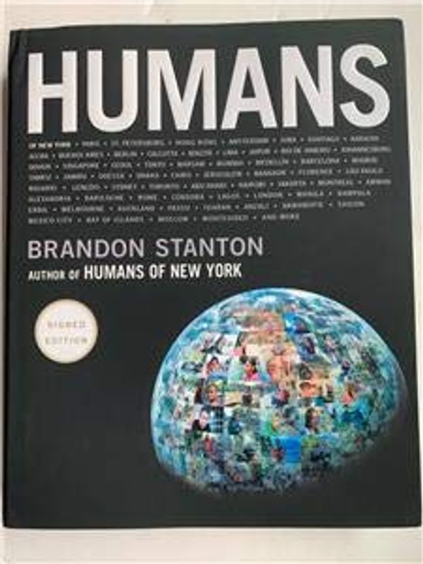 Cover Art for B08KXS8C54, Signed BRANDON STANTON Humans First Edition by Unknown