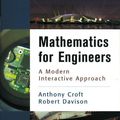Cover Art for 9780201877526, Mathematics for Engineers by Anthony Croft