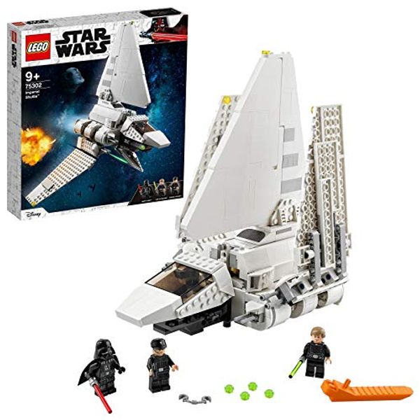 Cover Art for 5702016914474, LEGO 75302 Star Wars Imperial Shuttle Building Set with Luke Skywalker with Lightsaber and Darth Vader Minifigures by Unknown