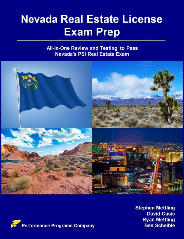 Cover Art for 9781310563126, Nevada Real Estate License Exam Prep: All-in-One Review and Testing To Pass Nevada's PSI Real Estate Exam by Ben Scheible, David Cusic, Ryan Mettling, Stephen Mettling