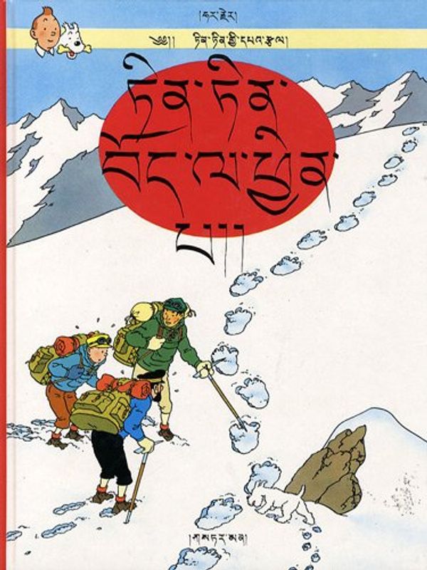 Cover Art for 9782203009035, Tintin in Tibet (In Tibetan) by Hergé