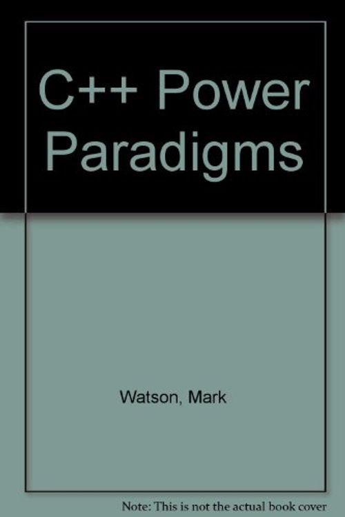 Cover Art for 9780079117878, C++ Power Paradigms by Mark Watson
