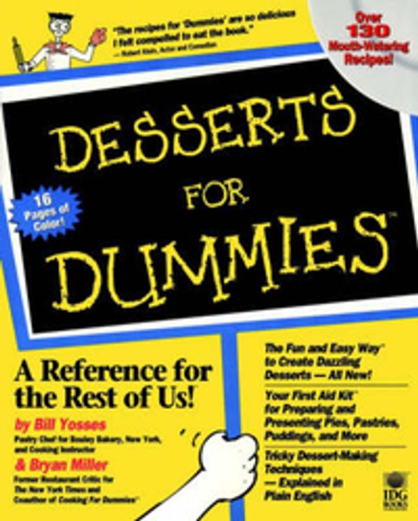Cover Art for 9780764550478, Desserts for Dummies by Bill Yosses, Alison Yates