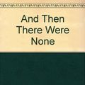 Cover Art for 9781448781256, And Then There Were None by Agatha Christie