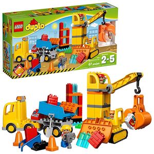 Cover Art for 0673419250856, Big Construction Site Set 10813 by LEGO