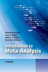 Cover Art for 9780470057247, Introduction to Meta-Analysis by Michael Borenstein