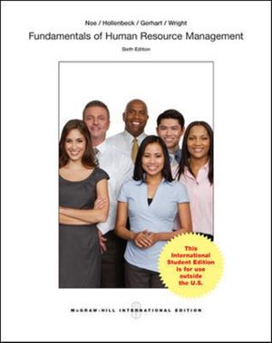 Cover Art for 9781259254451, Fundamentals of Human Resource Management by Raymond Andrew Noe