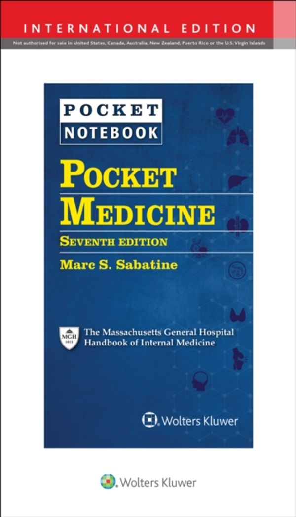 Cover Art for 9781975150044, Pocket Medicine 7E INT ED by Dr. Marc S. Sabatine