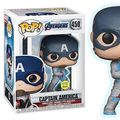 Cover Art for 0889698390866, Funko Pop! Marvel Avengers Captain America Exclusive Glows In The Dark #450 by Pop