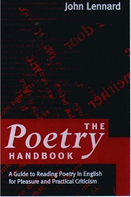 Cover Art for 9780198711544, The Poetry Handbook by John Lennard