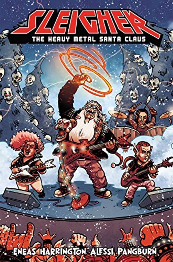 Cover Art for 9781632292100, SleigherThe Heavy Metal Santa Claus by Rob Harrington