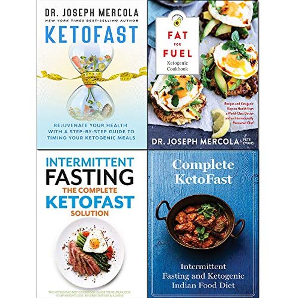 Cover Art for 9789123821549, Fat for Fuel Ketogenic Cookbook [Hardcover], KetoFast Rejuvenate Your Health [Hardcover], Complete KETOFAST Solution Intermittent Fasting 4 Books Collection Set by Dr. Joseph Mercola