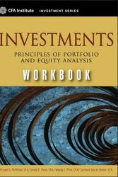 Cover Art for 9780470915820, Investments Workbook by Michael McMillan, Jerald E. Pinto, Wendy L. Pirie, Van Venter, De Gerhard