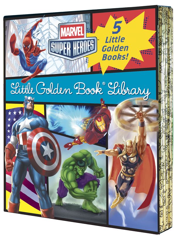 Cover Art for 9780449817353, Marvel Little Golden Book Library (Marvel Super Heroes) by Various