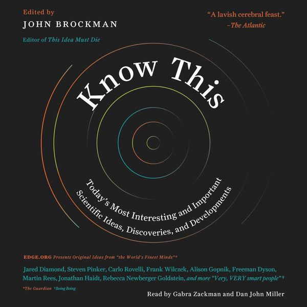 Cover Art for 9780062659323, Know This by John Brockman