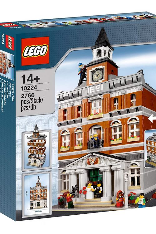 Cover Art for 5702014846623, Town Hall Set 10224 by Lego