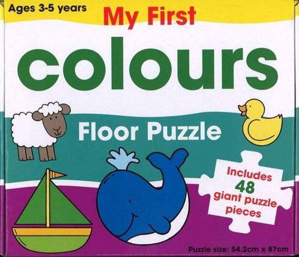 Cover Art for 9781743001820, My First Colours Floor Puzzle by 