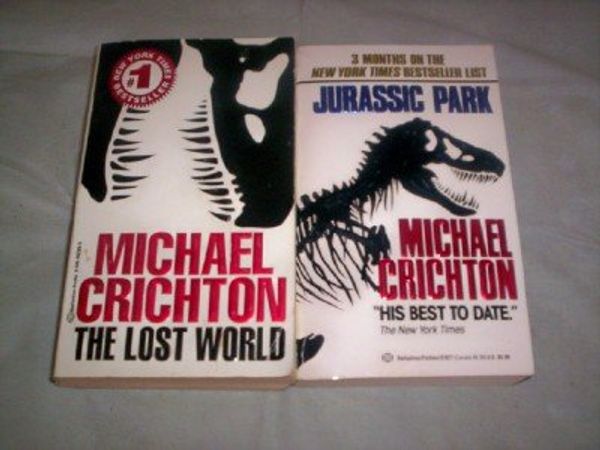 Cover Art for B007CN3BT0, Michael Crichton - (Set of 2) - Not a Boxed Set (The Lost World - Jurassic Park) by Michael Crichton