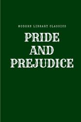 Cover Art for 9781974306060, Pride and Prejudice: Pride and Prejudice, Modern Library Classic, 321 pages by Jane Austen