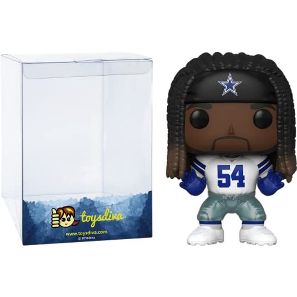 Cover Art for 0830395992648, J a y l o n S m i t h : P o p ! Football Vinyl Figurine Bundle with 1 Compatible 'ToysDiva' Graphic Protector (125 - 42870 - B) by Unknown