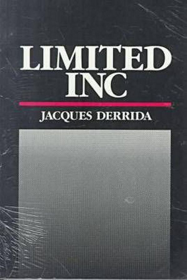 Cover Art for 9780810107885, Limited Inc by Jacques Derrida