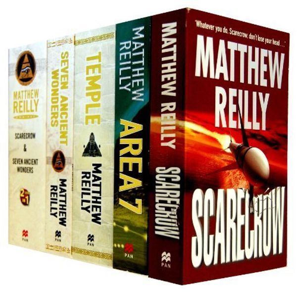 Cover Art for 9788490182598, Matthew Reilly 5 Books Collection Set RRP £35.95 (Scarecrow, Area 7, Temple, Seven Ancient Wonders, Scarecrow & Seven Ancient Wonders) by Matthew Reilly