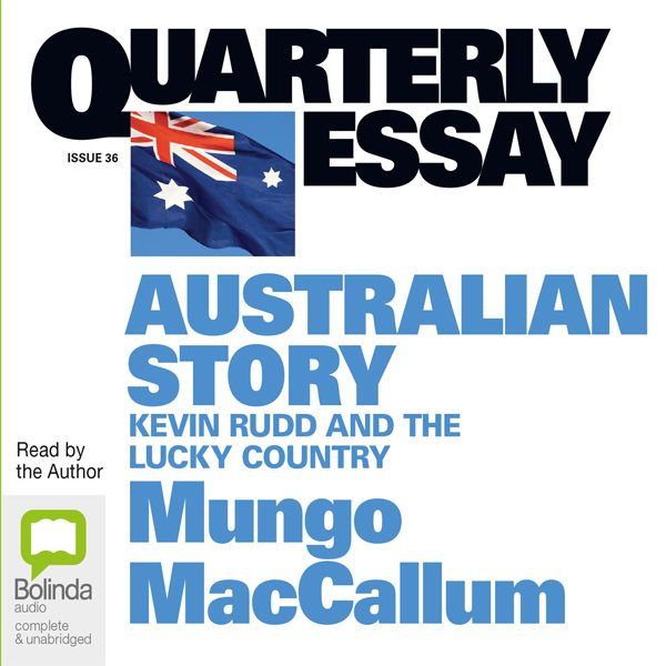 Cover Art for B004EVXTPY, Australian Story: Kevin Rudd and the Lucky Country (Unabridged) by Unknown