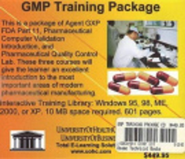 Cover Art for 9781932634587, GMP Training Package by Daniel Farb
