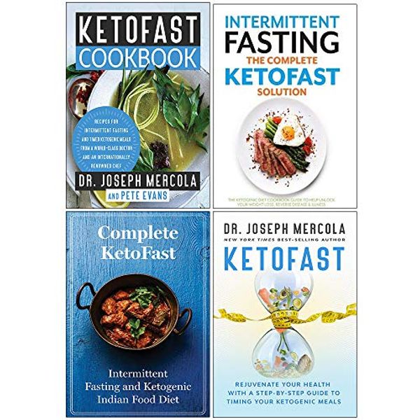 Cover Art for 9789123799824, Ketofast Cookbook [Hardcover], Intermittent Fasting The Complete Ketofast Solution, Complete Ketofast, Ketofast Mercola [Hardcover] 4 Books Collection Set by Dr. Joseph Mercola, Pete Evans