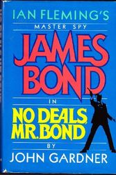 Cover Art for 9780340415498, No Deals, Mr. Bond by John Gardner