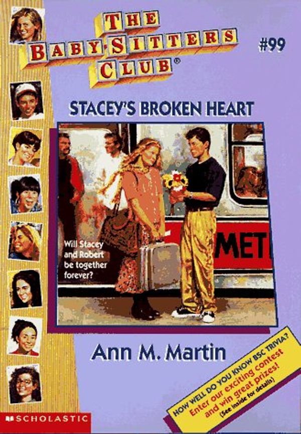Cover Art for 9780590692052, Stacey's Broken Heart by Ann M. Martin