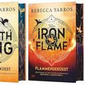 Cover Art for 4058364006288, Fourth Wing & Iron Flame – Band 1 & 2 der Flammengeküsst-Reihe von Rebecca Yarros als Deluxe-Ausgabe mit atemberaubendem Farbschnitt by Rebecca Yarros