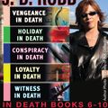 Cover Art for 9781501262418, J. D. Robb in Death Collection Books 6-10: Vengeance in Death, Holiday in Death, Conspiracy in Death, Loyalty in Death, Witness in Death by J. D. Robb